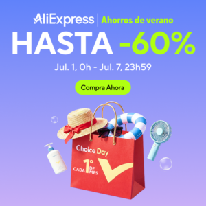 Ya están aquí los Ahorros de verano en AliExpress!