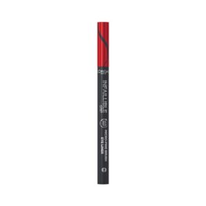 L’Oréal Delineador Infaillible Micro-Fine Liner 36 horas, Tono 01 Obsidian, 2 Unidades (Paquete de 1)