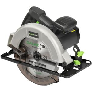 GALAX PRO 1400W sierra circular con motor cobre y recogida de polvo