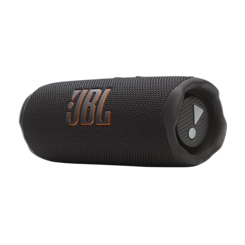 JBL Flip 7, Altavoz Bluetooth portátil inalámbrico Potente, 16h de batería, Resistente al Agua IP68, a Prueba de Polvo y caídas, Sonido JBL Pro, AI Sound Boost, Compatible con Auracast, Negro