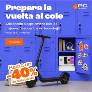 ¡PREPARA LA VUELTA AL COLE con PC COMPONENTES!