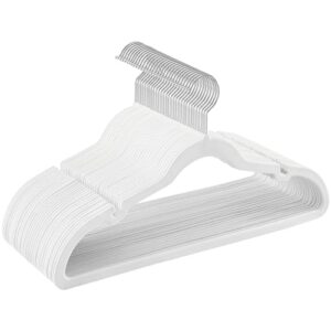 SONGMICS Perchas de Terciopelo, Juego de 30 Piezas, Antideslizantes