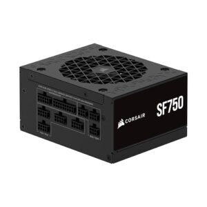 CORSAIR SF750 (2024) Fuente de Alimentación ATX Totalmente Modular de Bajo Ruido 80 Plus Platinum – Compatible con ATX 3.1 – Preparada para PCIe 5.1 – Negro