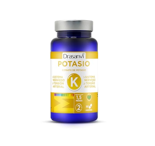 Citrato de Potasio Drasanvi Mineral para la Tension 90 Comprimidos Diario