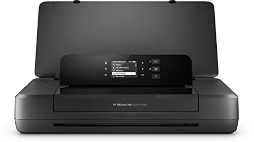 HP OfficeJet 200 Mobile – Impresora Portátil Tinta, USB 2.0, Wi-Fi Direct, Smart App, Negro